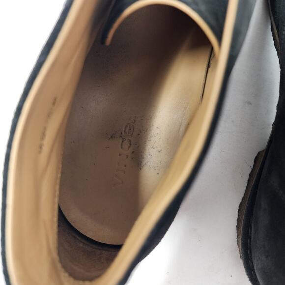VINCE Sueded Leather Chukka Men’s Size 12 Navy Blue Gum Sole $189 main image 5